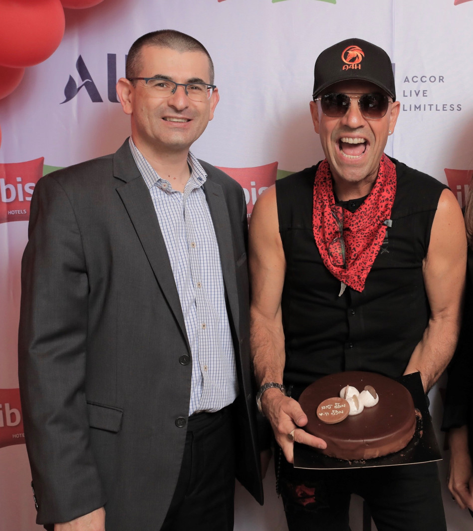 פבלו רוזנברג ואהרון ברנשטין&nbsp; (צילום: לידור אזרן)