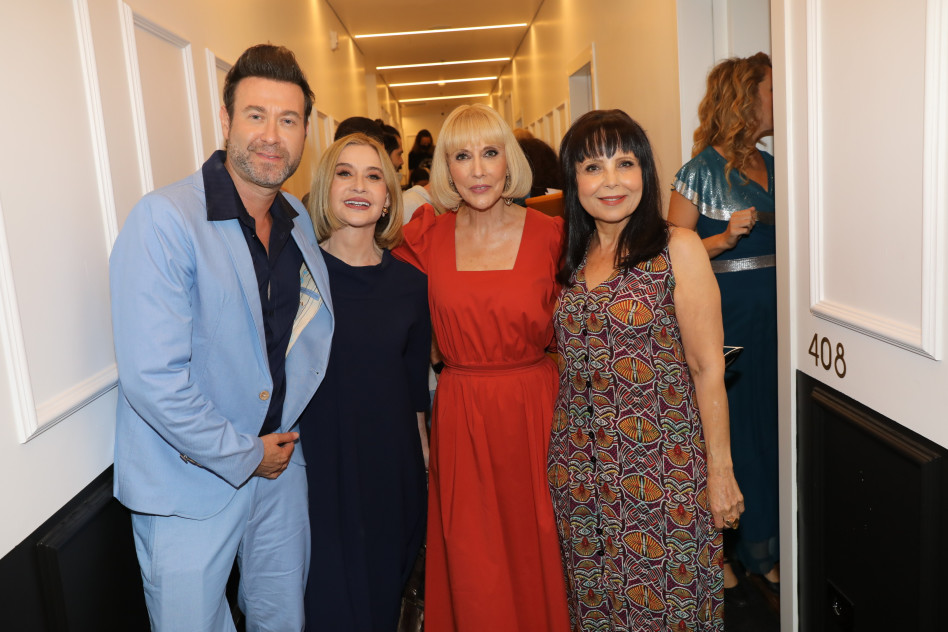 ניצה שאול, גילת אנקורי, סנדרה שדה, יובל אבמוביץ' (צילום: רפי דלויה)