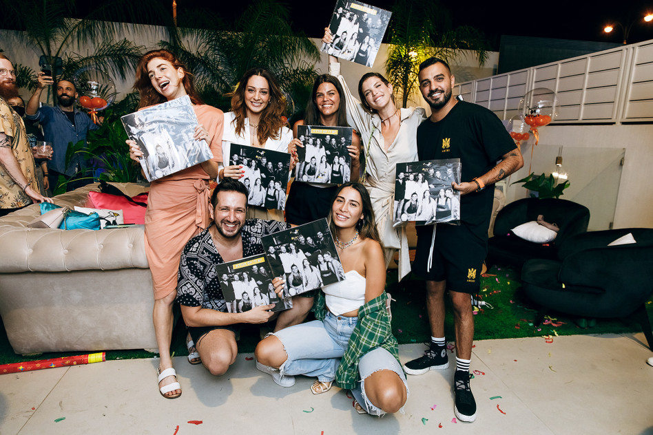 איתי לוי, לירן כוהנר, קרן שחם, מעיין אדם, מאיה ורטהיימר, ליאל אלי, עידו גרינברג (צילום: בר כהן)