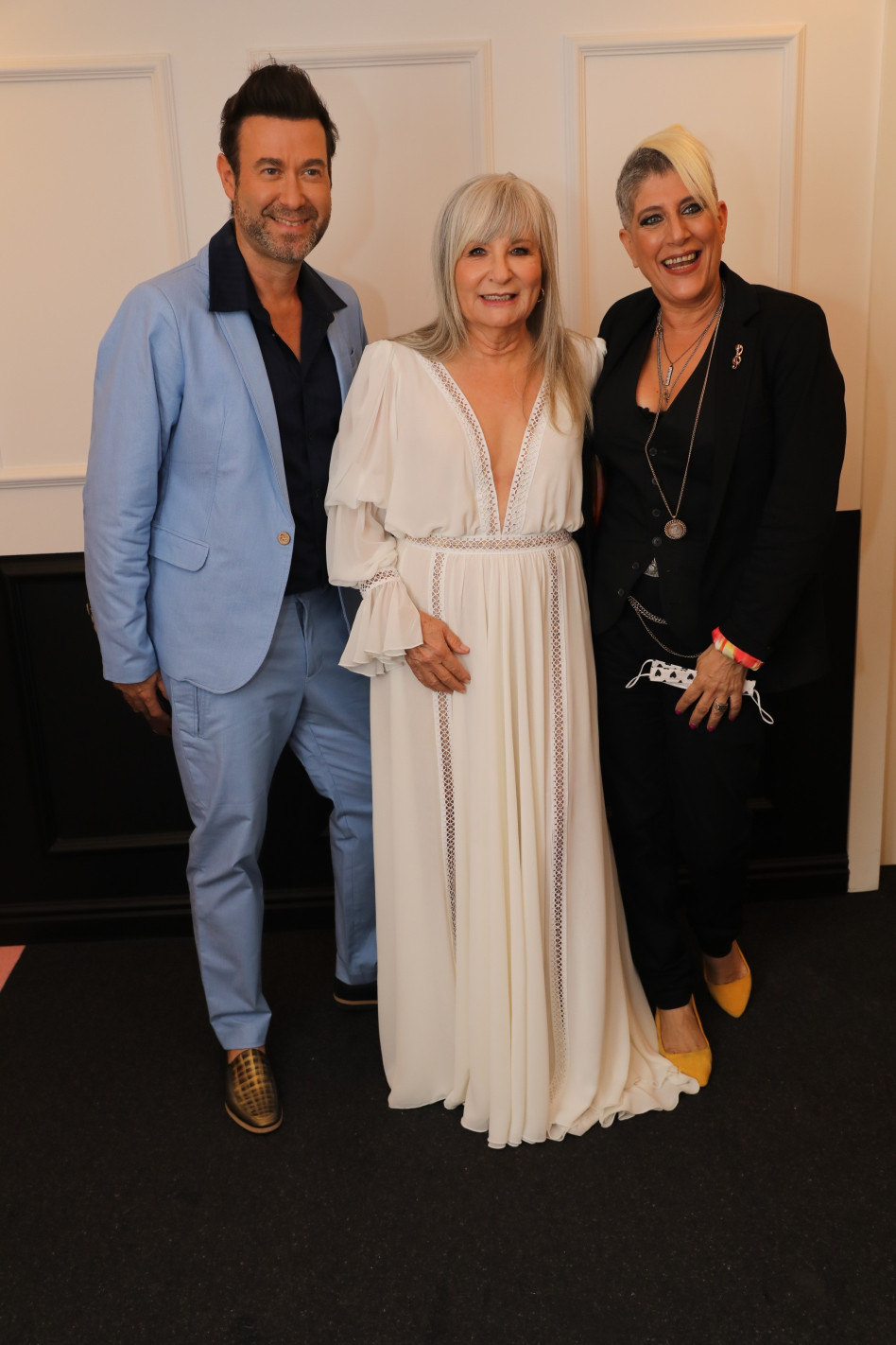 סי היימן, אילנית ויובל אברמוביץ' (צילום: רפי דלויה)