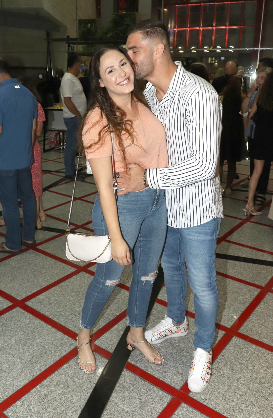 פיטר פלצ'יק ואשתו דניאל (צילום: אור גפן)