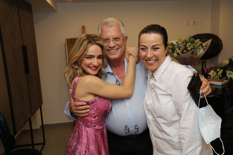 זיוה ושלום זיידלר ואניה בוקשטיין&nbsp; (צילום: רפי דלויה)