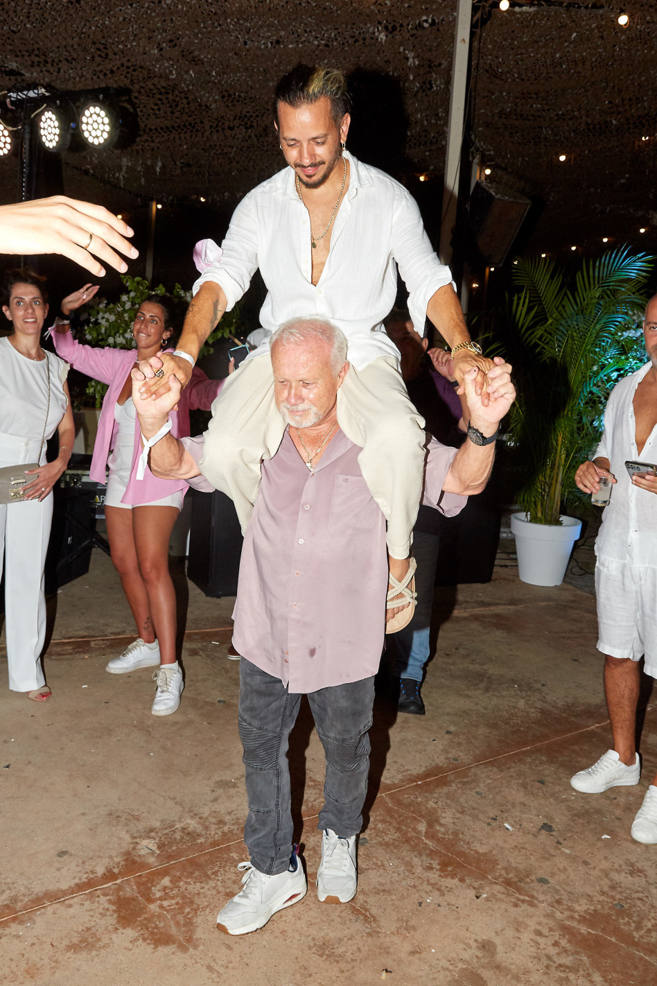 ציון ברוך ואביו (צילום: שוקה כהן)