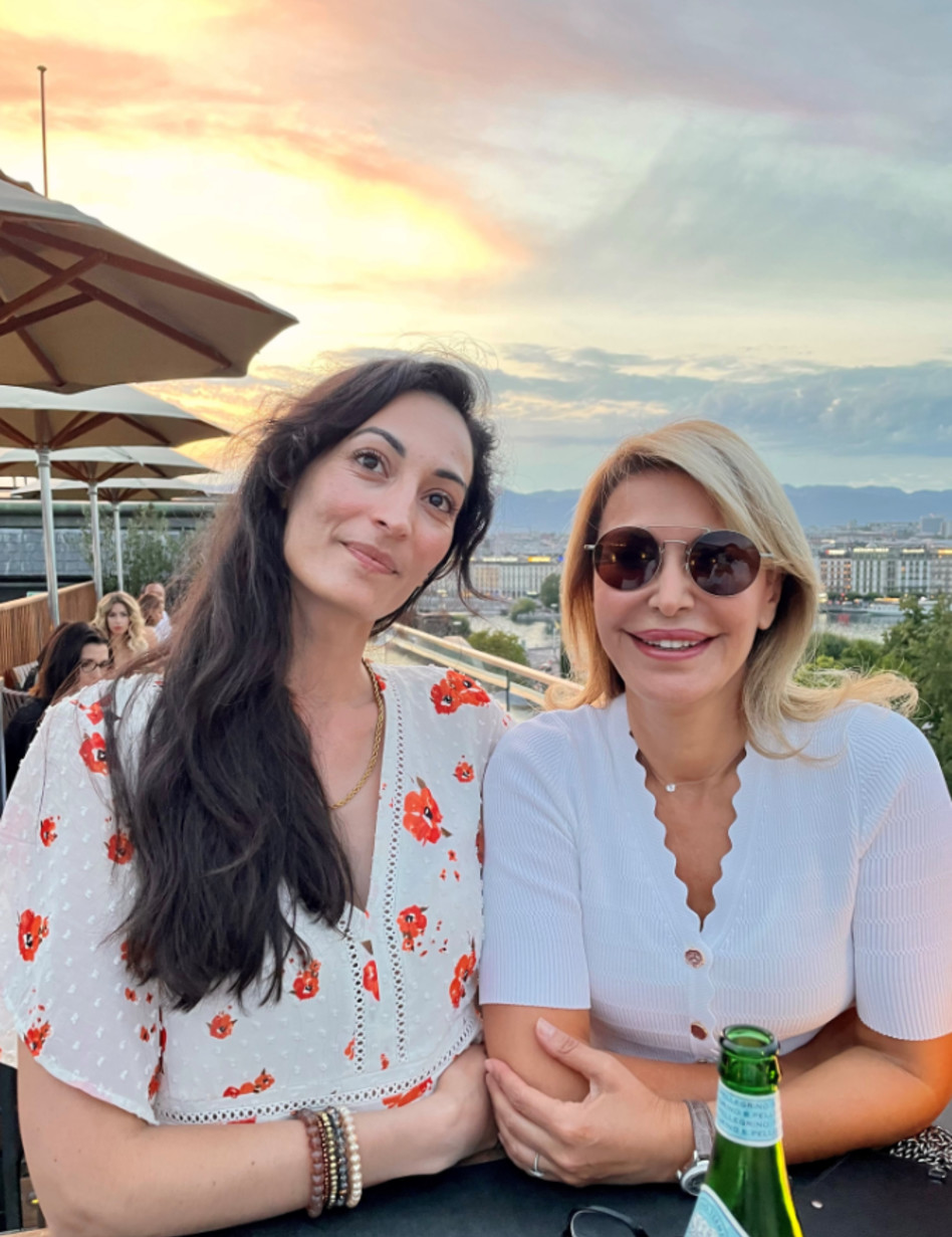 רונית רפאל ולטיסיה איידו&nbsp; (צילום: באדיבות L.RAPHAEL מרכז היופי)