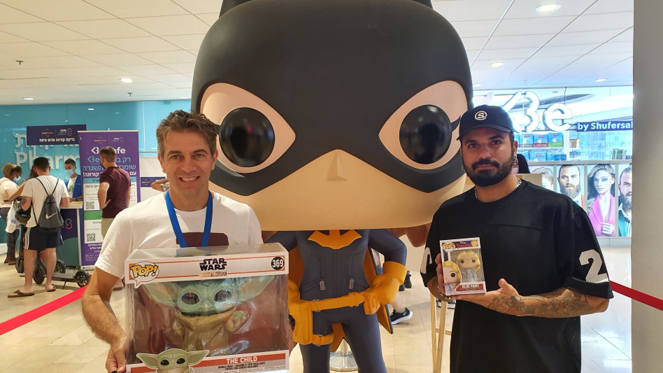 &nbsp;  דור גרוסבך ודן פילץ (צילום: אלכס קפלן)