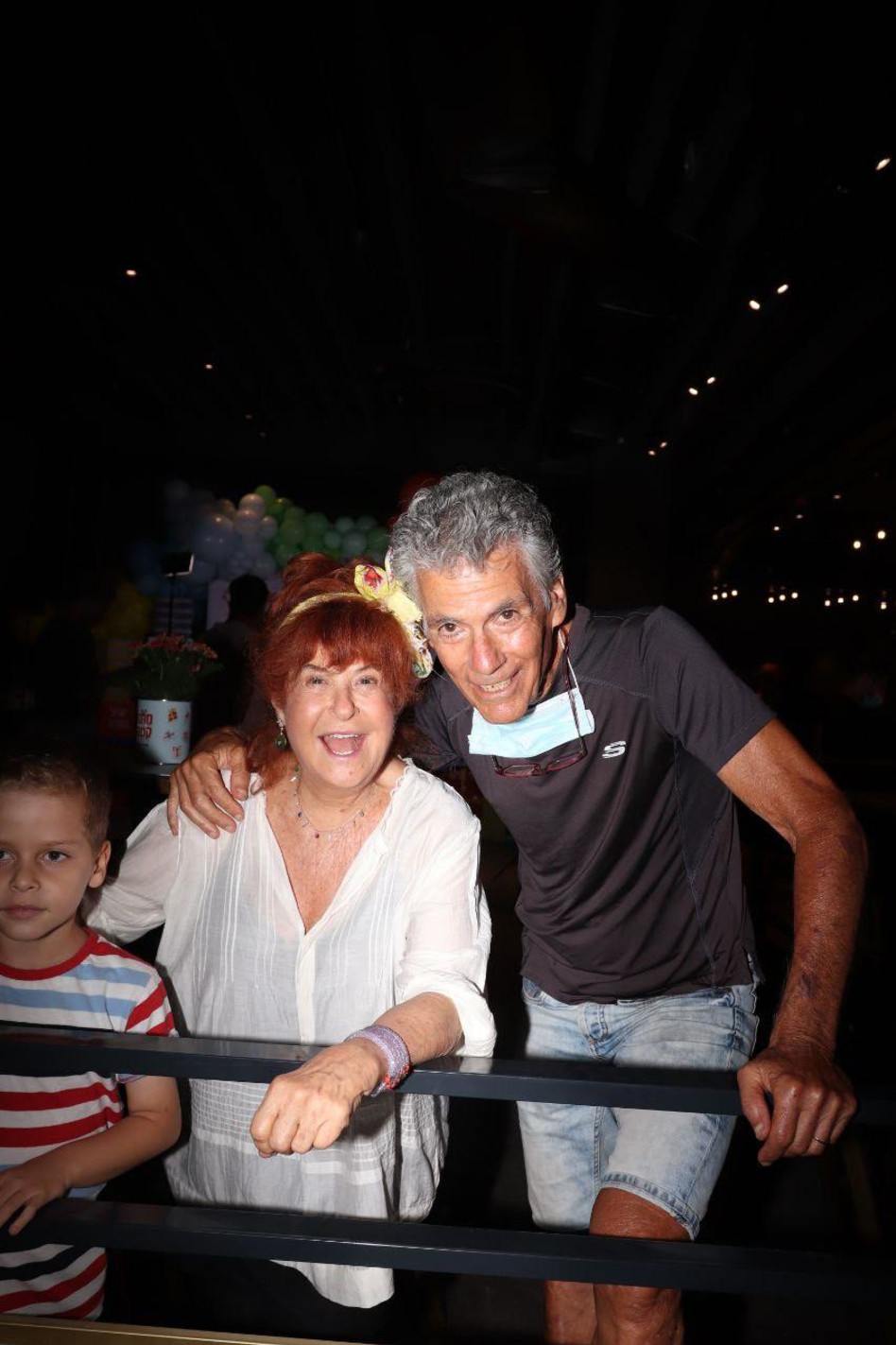 ציפי שביט ובעלה (צילום: אור גפן)