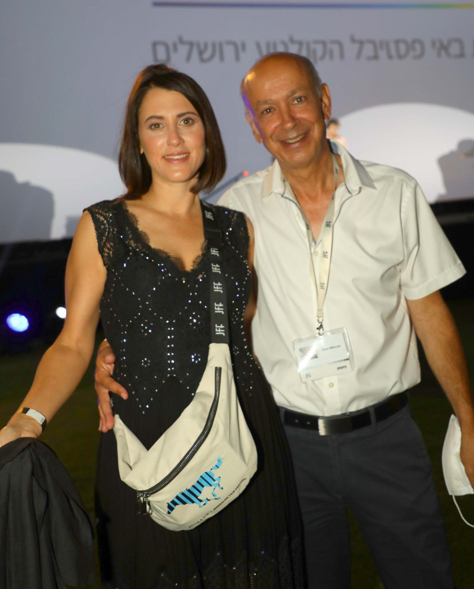 דני מימראן ונועה רגב (צילום: סיון פרג')
