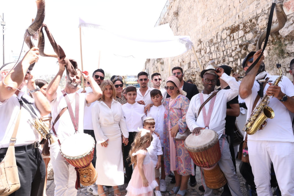 ישראל אזולאי, ג'קי אזולאי (צילום: אור גפן)