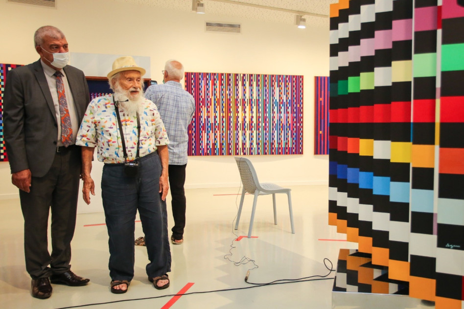 יעקב אגם עבד אל- רחים ביוד (צילום: יוסי אלטרמן)