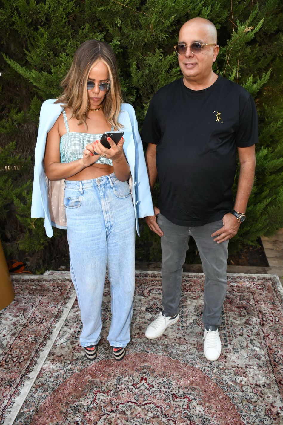 עמוס לוזון, אירית רחמים (צילום: מתן צור)