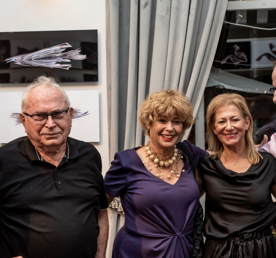 טלי גוטליב, אתי לבני ותיאודור אור (צילום: יעל רום)