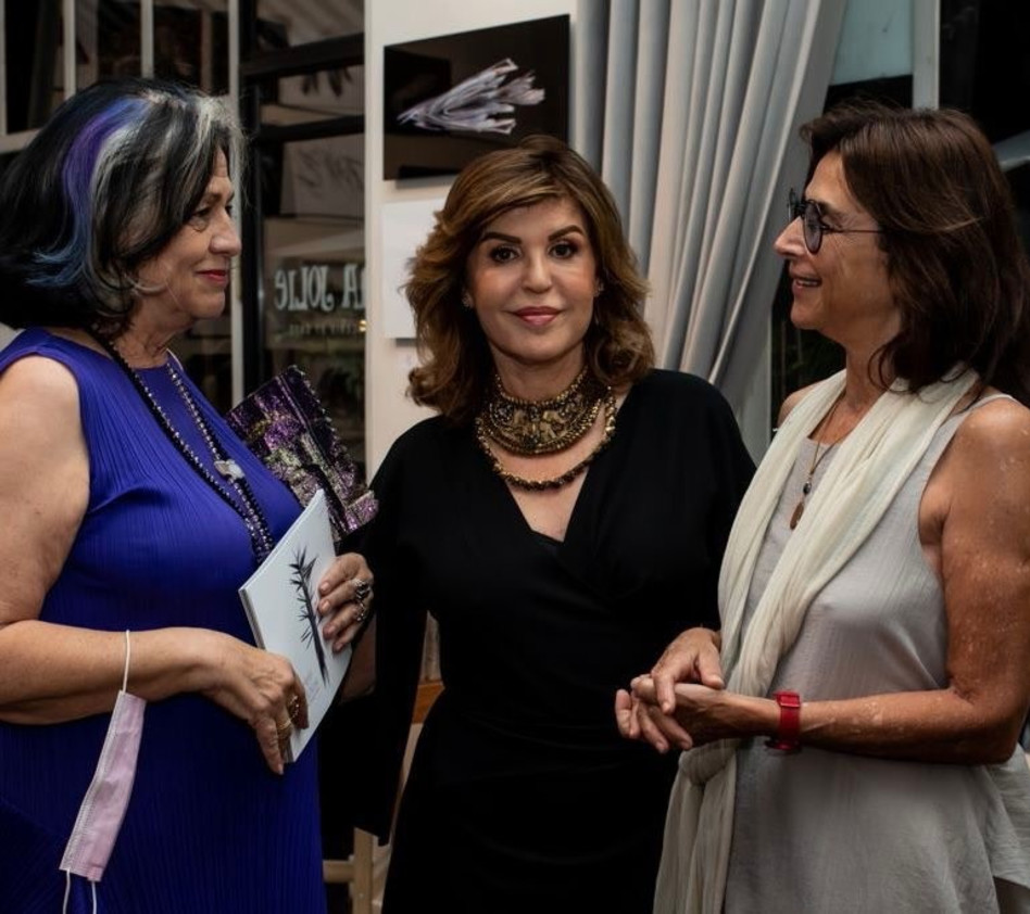 כרמל אילן, רות שטרית ואיה פוגל (צילום: יעל רום)