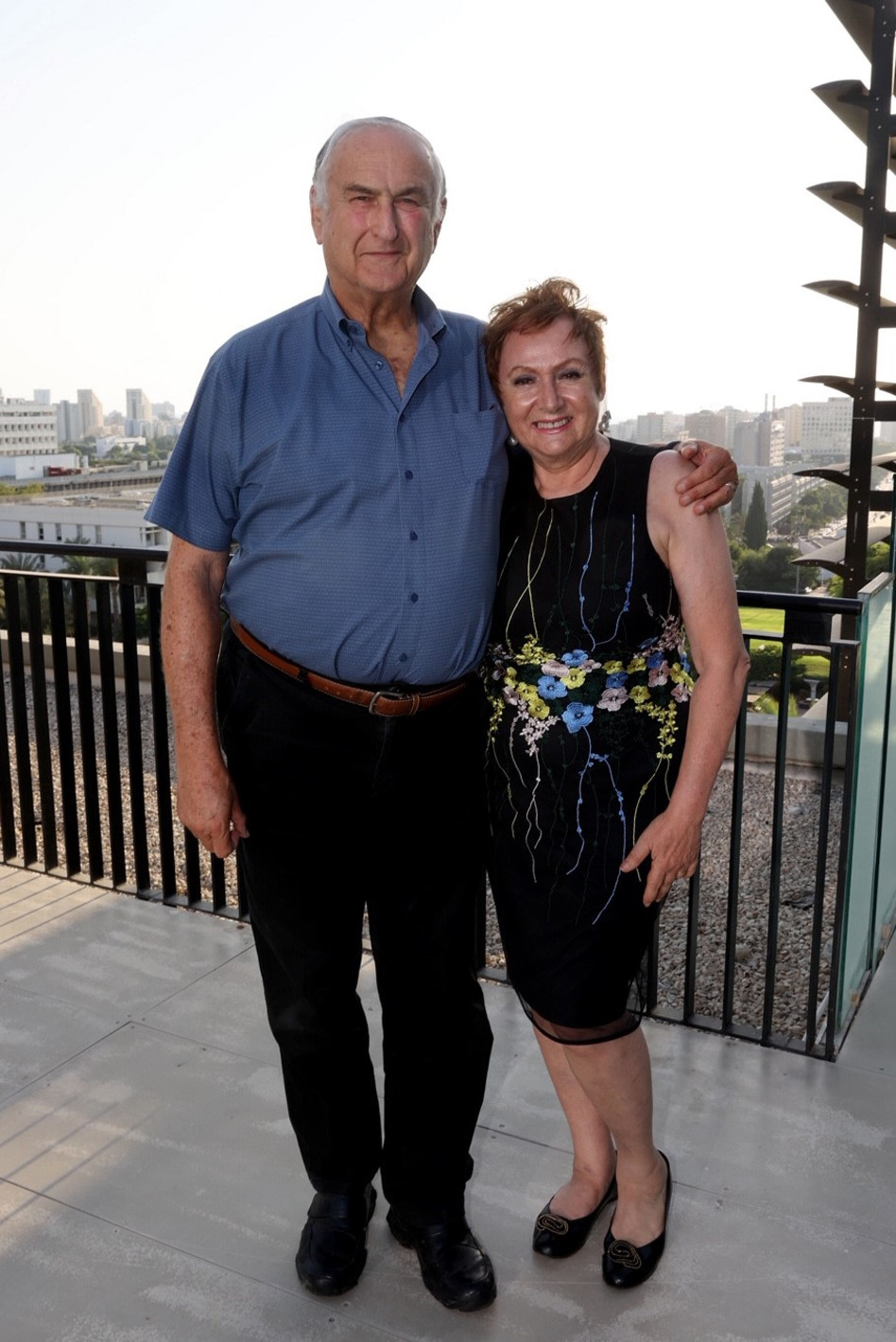 אתי וגד פרופר (צילום: איציק בירן)