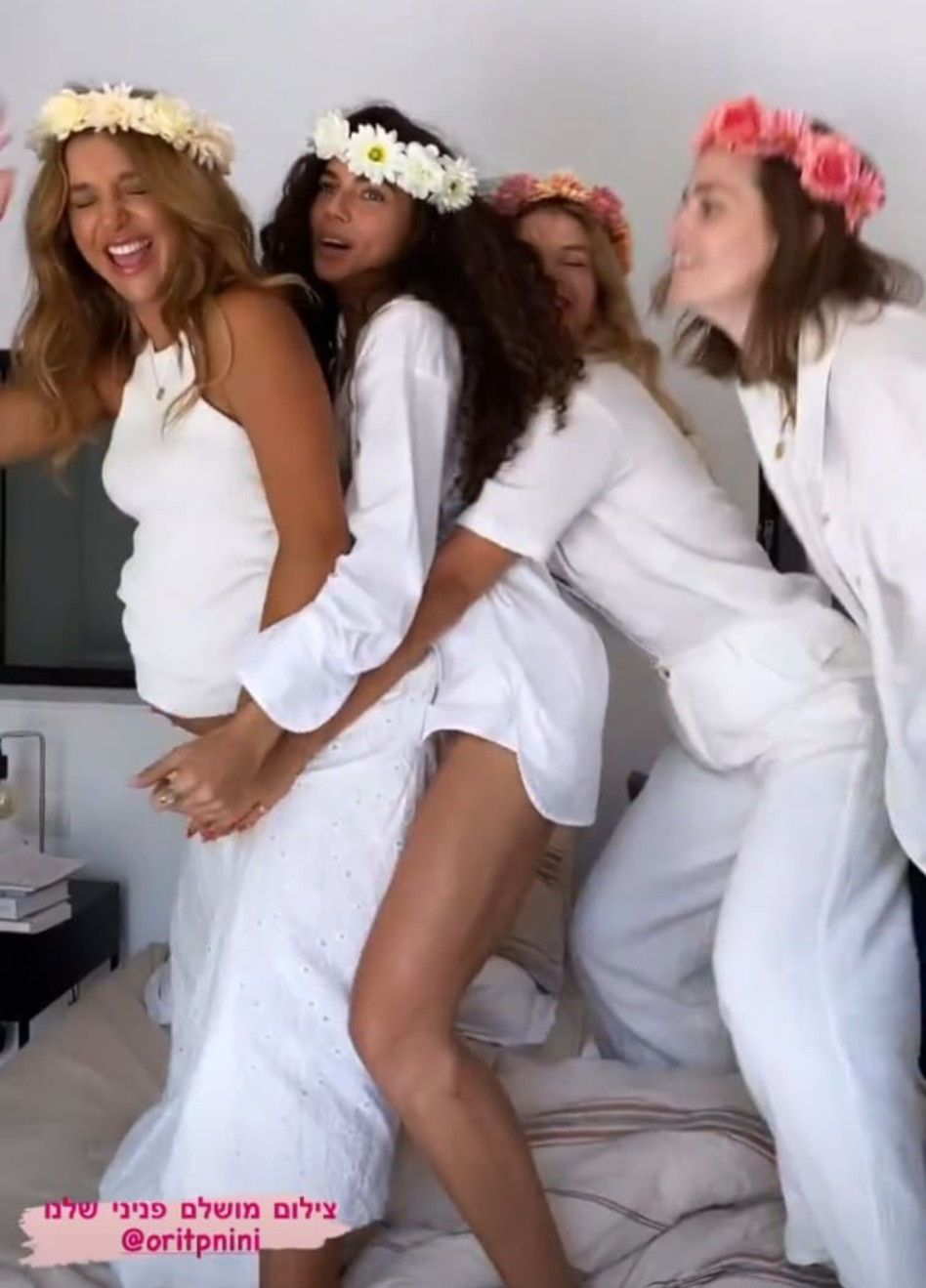 שביט ויזל, לירן כוהנר, שלומית מלכה, ליקי רוזנברג (צילום: צילום מסך אינסטגרם)