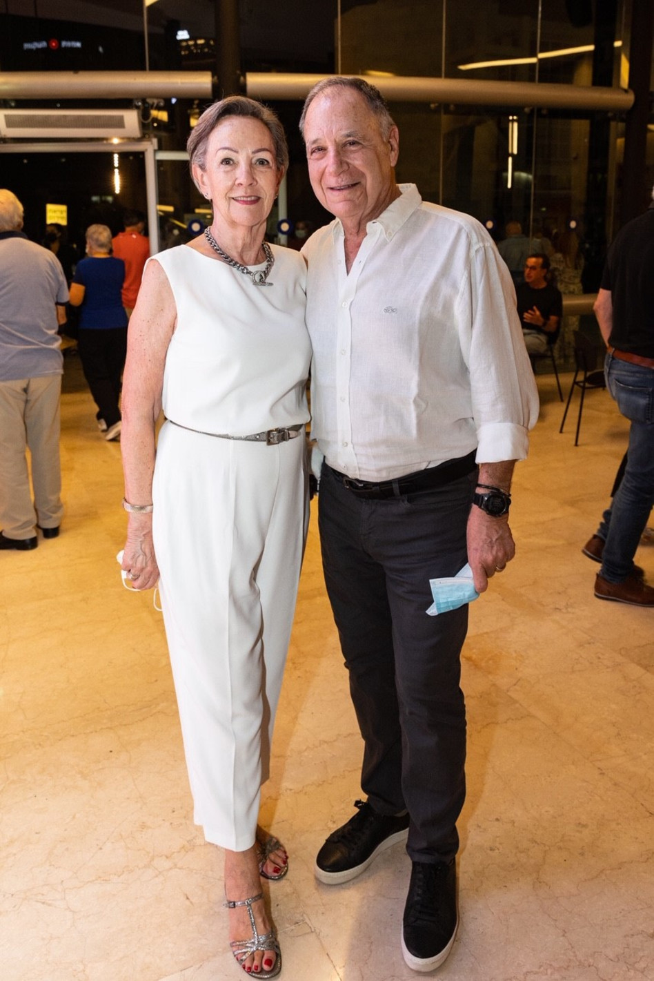 דני וג'ניס גילרמן (צילום: מולי גולדברג)