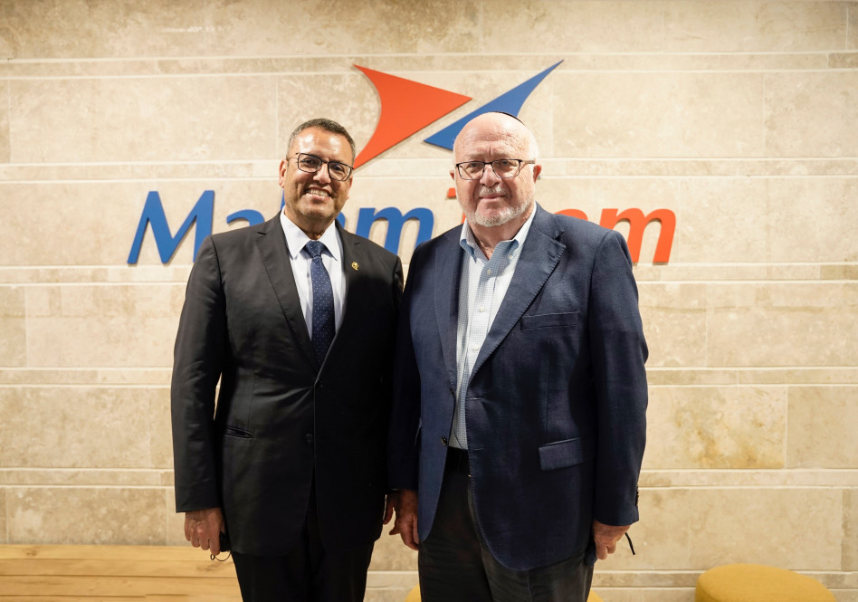 &nbsp;שלמה איזנברג ומשה ליאון (צילום: ריקי ליפ)