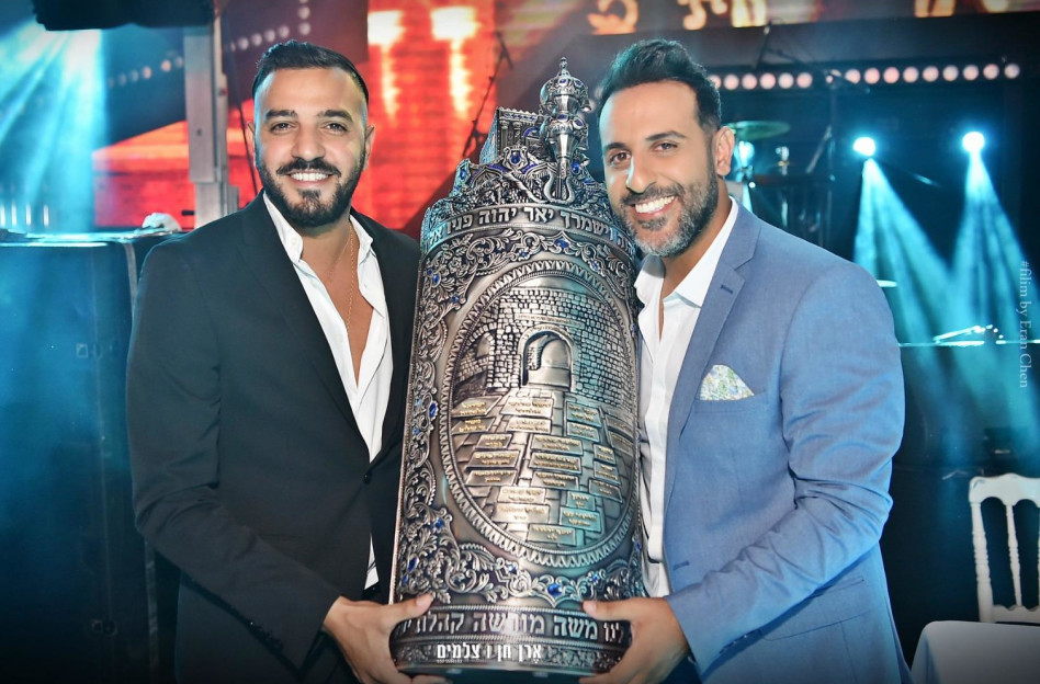 דודו אהרון, איתי לוי (צילום: ארן חן צלמים)