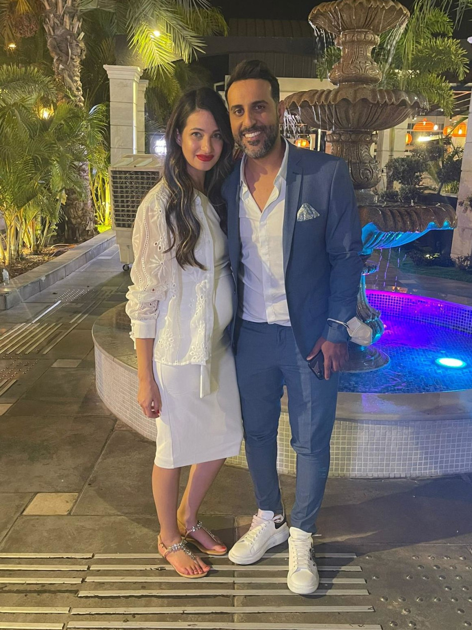 דודו אהרון, נטלי לוי (צילום: ארן חן צלמים)