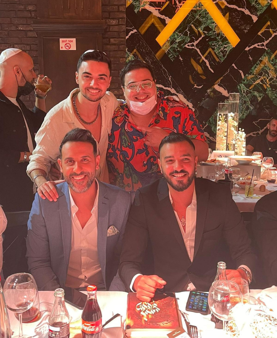 איתי לוי, דודו אהרון, אוראל צברי, עדן מאירי (צילום: ארן חן צלמים)