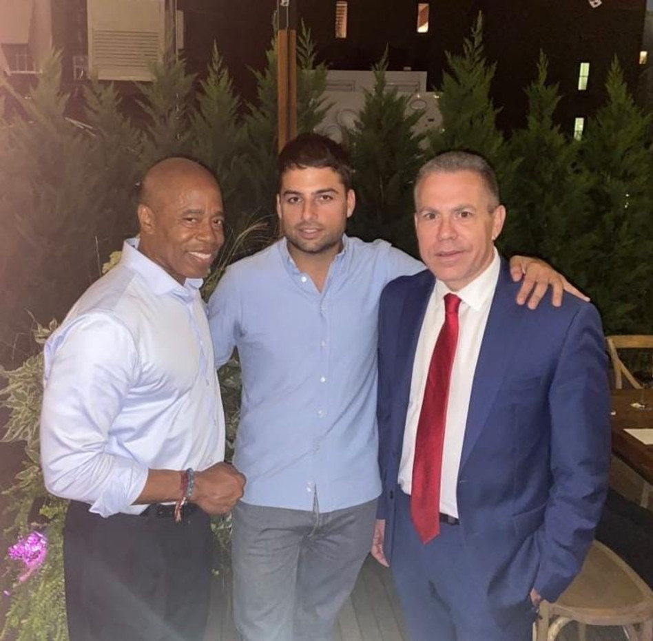 גלעד ארדן, ג'יימי רובן ואריק אדמס (צילום: רון טורוזיאן)