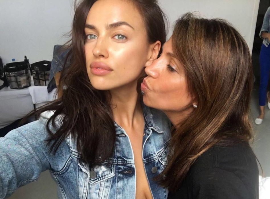 מימי לוזון ואירינה שייק (צילום: באדיבות מימי לוזון)