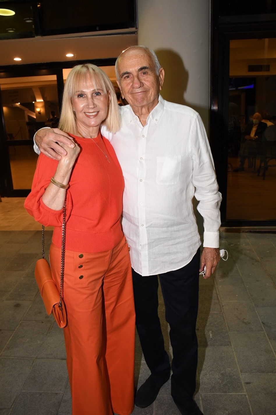 ישראל מקוב ובלה לוסטיג (צילום: אביב חופי)