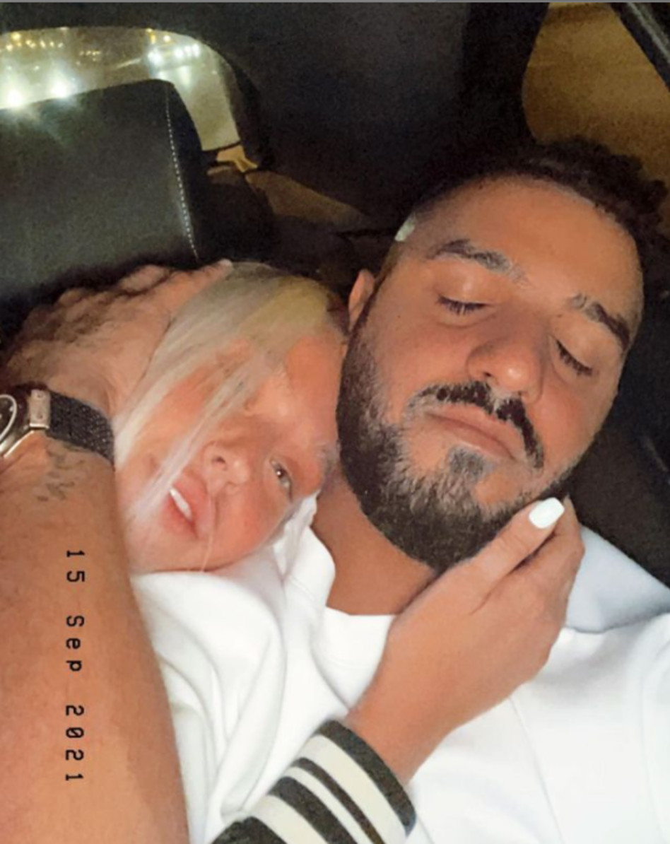 איתי לוי, אנסטסיה קובל (צילום: צילום מסך אינסטגרם)