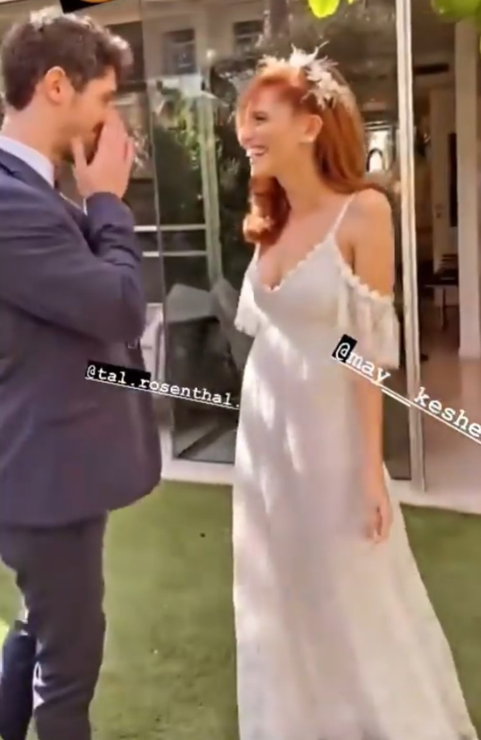 מאי קשת, טל רוזנטל (צילום: צילום מסך אינסטגרם)