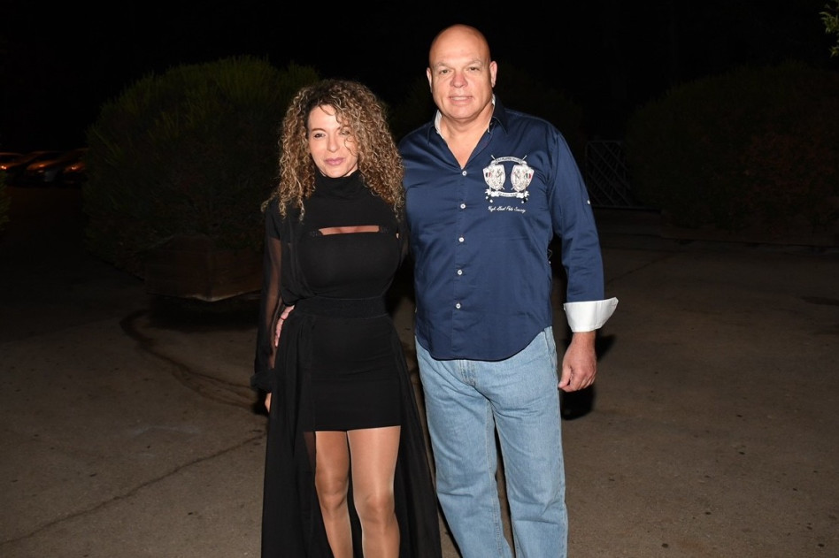 עופר גלזר ואיריס שטרית (צילום: אביב חופי)