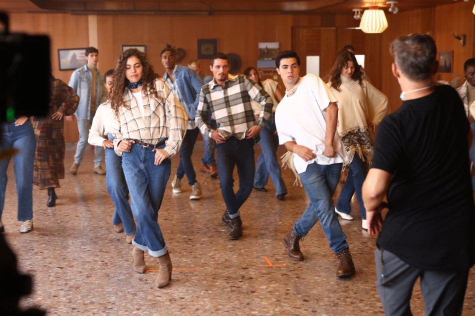 יהונתן מרגי, שלומית מלכה (צילום: לנס הפקות)