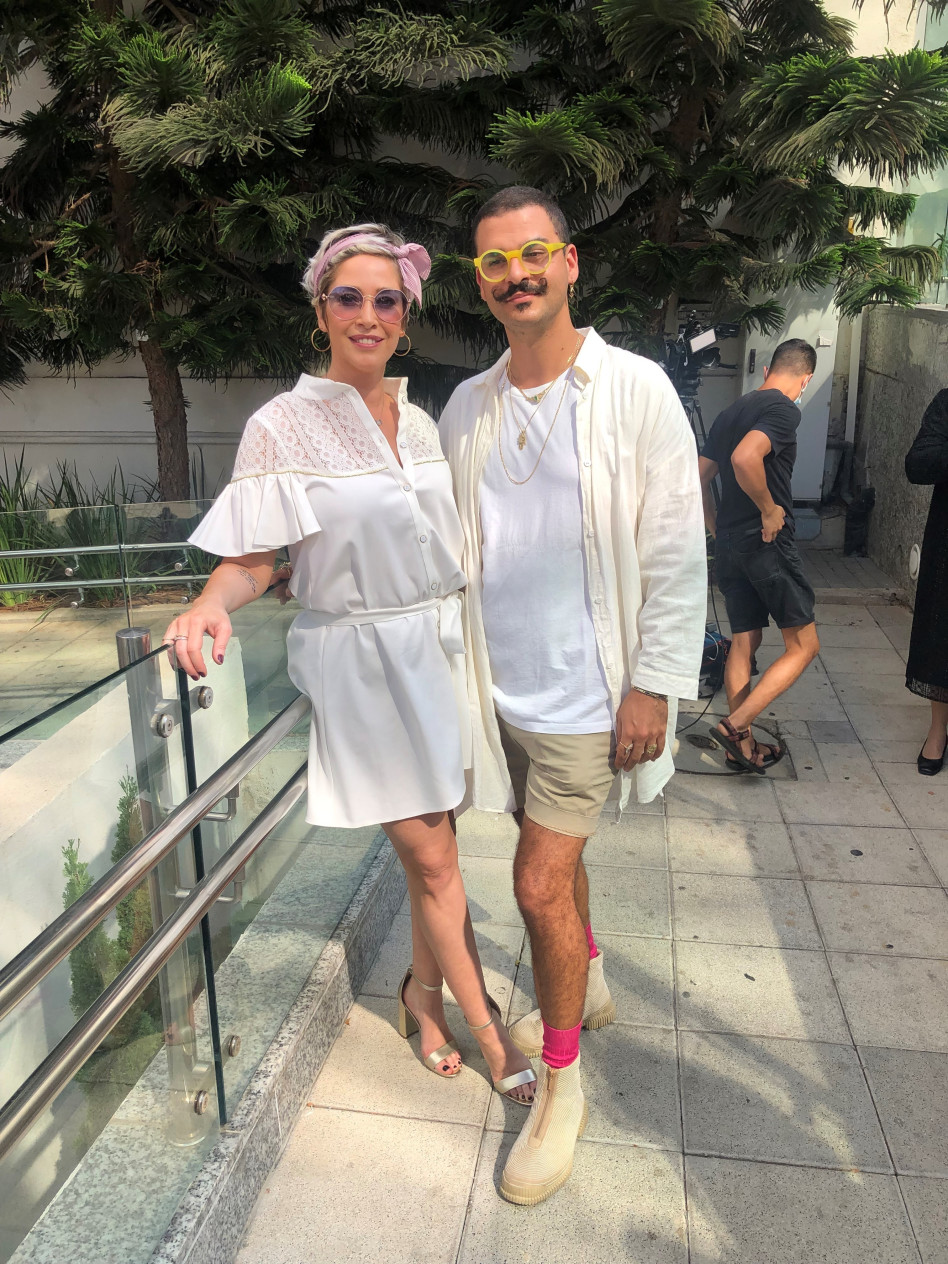 דרור קונטנטו ומירית גרינברג (צילום: יהודה יקר)