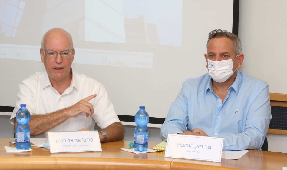 ניצן הורוביץ ואריאל פורת (צילום: עופר עמרם)