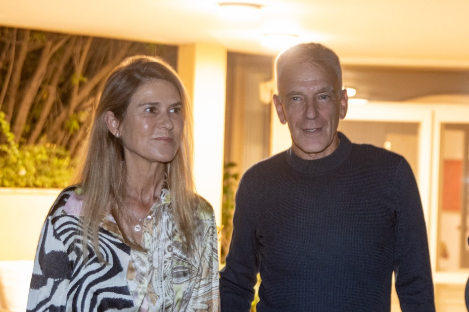 רם לנדס ואסתר ברק (צילום: עידו נחליאלי)