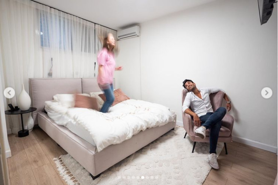 חדר השינה (צילום: שחר אבו)