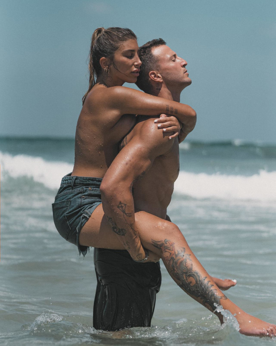 מעיין אשכנזי, מייקל לואיס (צילום: דניאל קדוש)