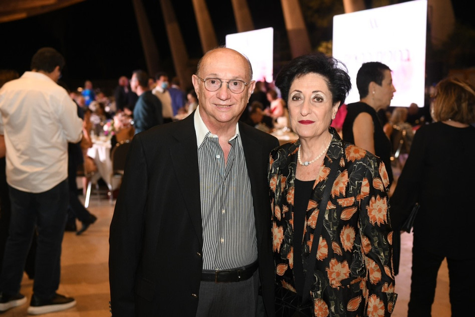 חנה וגדעון המבורגר (צילום: אוהד הרכס ואיתי בלסון מכון ויצמן למדע)