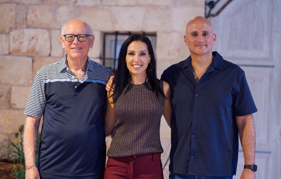 אלון פומרנץ, לירז מרגלית וליפא מאיר (צילום: אמיר יעקבי )