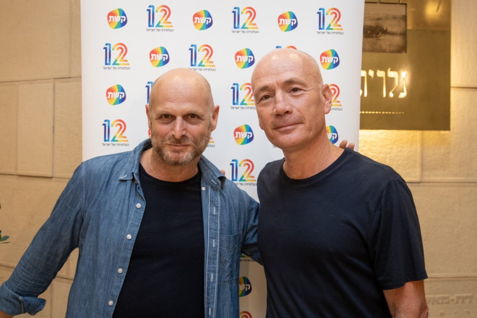 &nbsp;אבי ניר וחגי לוי (צילום: עידו נחליאלי)