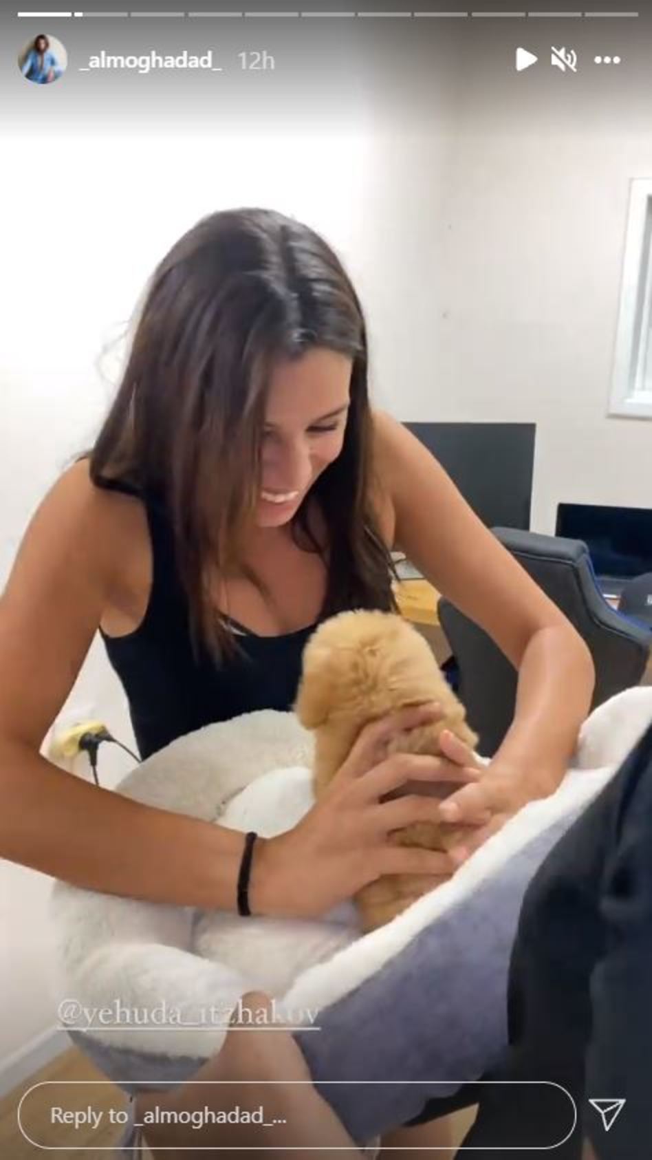 אלמוג חדד, ריי (צילום: צילום מסך אינסטגרם)