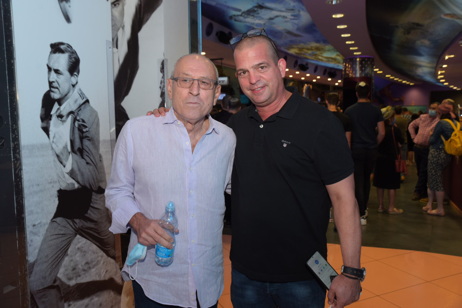 דן הלפרן ואריה סבן&nbsp; (צילום: אבשלום ששוני)