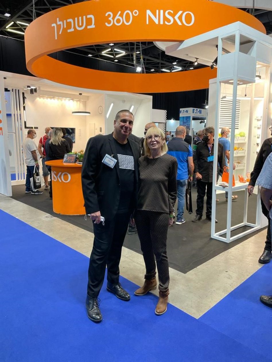 ישראלה שטיר וגיל שטיר&nbsp; (צילום: חיים כהן)