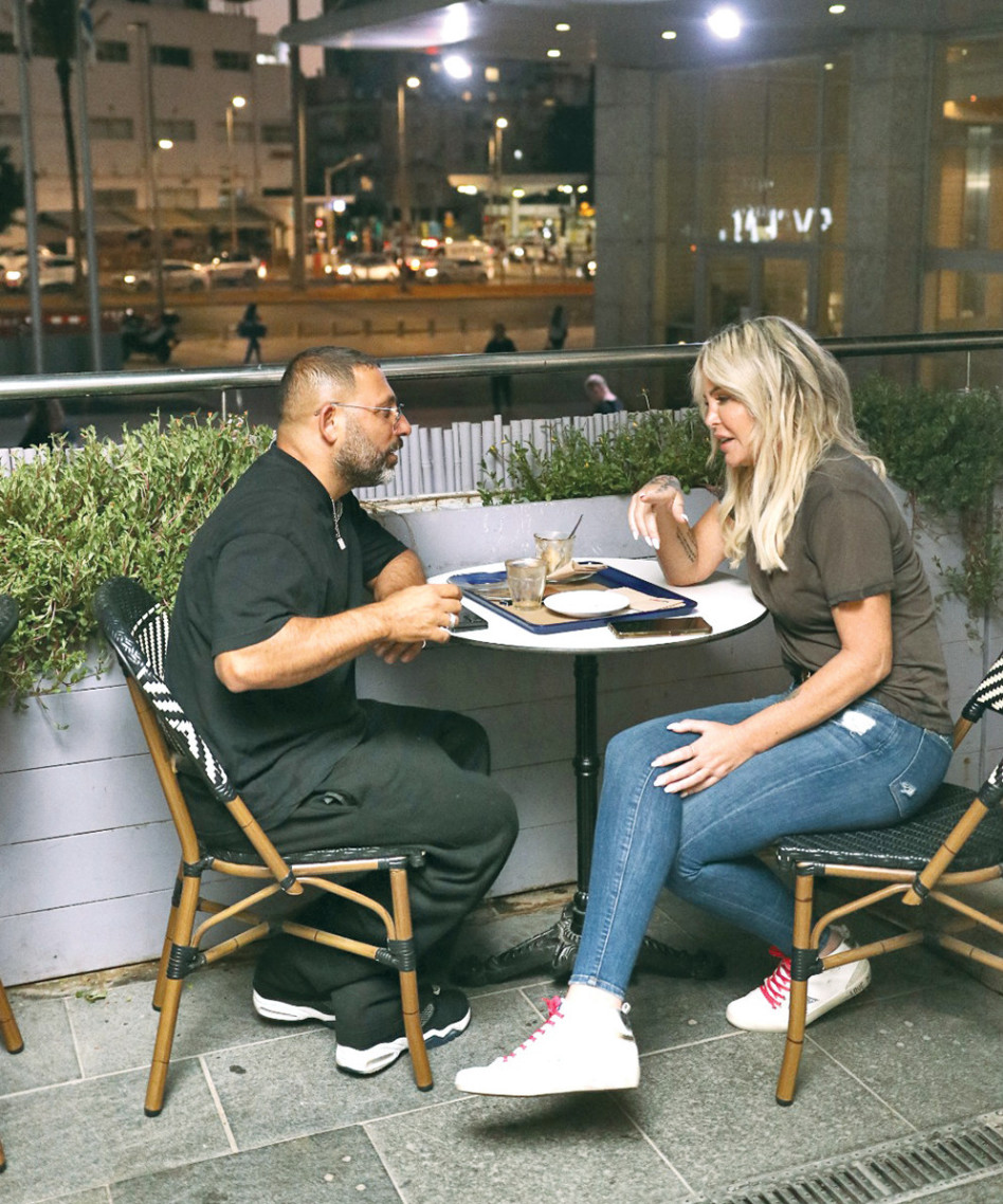 ג'ניפר סנוקל, אשר בן עוז (צילום: אור גפן)