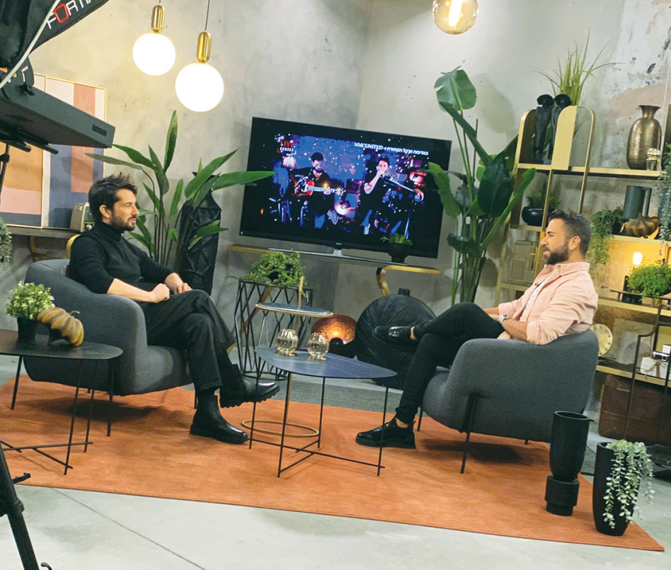 צחי קומה, רן דנקר (צילום: אלון דויד)