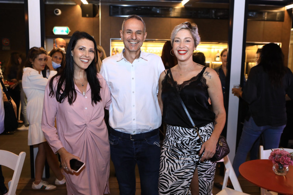 מירית גרינברג, רון משה מנהל בית חולים רפאל וטל מן (צילום: בן-עמי קרן)