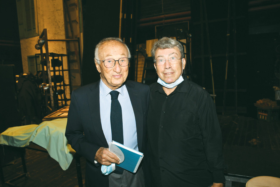 נעם סמל ודובי זלצר (צילום: אביב חופי)