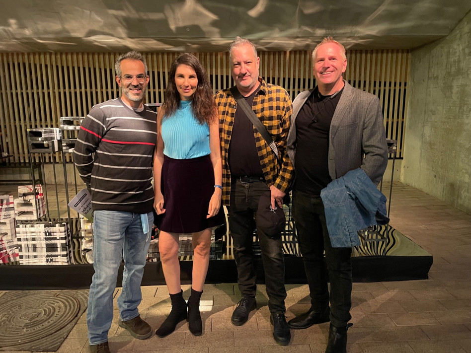 ארי ליאון פרוכטר, ספנסר טוניק, קרן בר גיל ורונן שהרבני (צילום: יוסי זלינגר)