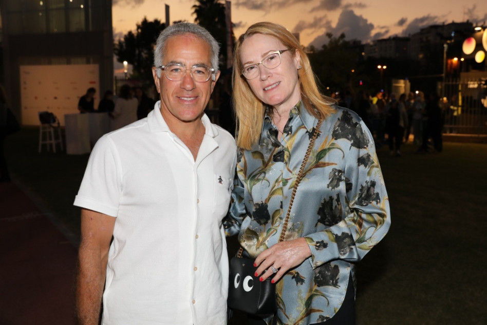 מרגרט וסילבן אדמס (צילום: רפי דלויה)