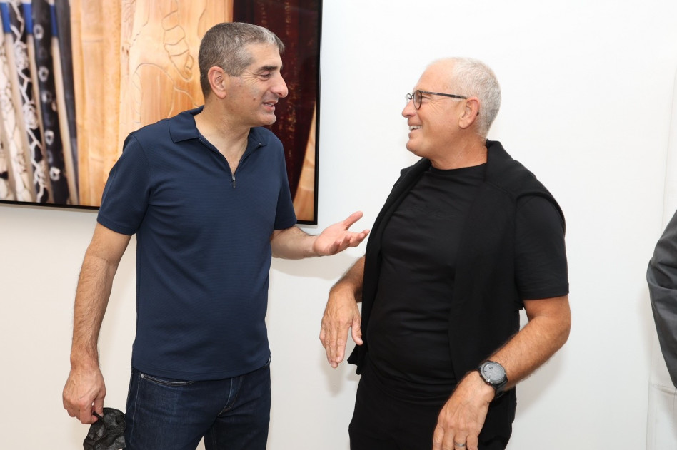 שמוליק ויס ויצחק קרייס (צילום: איציק בירן)