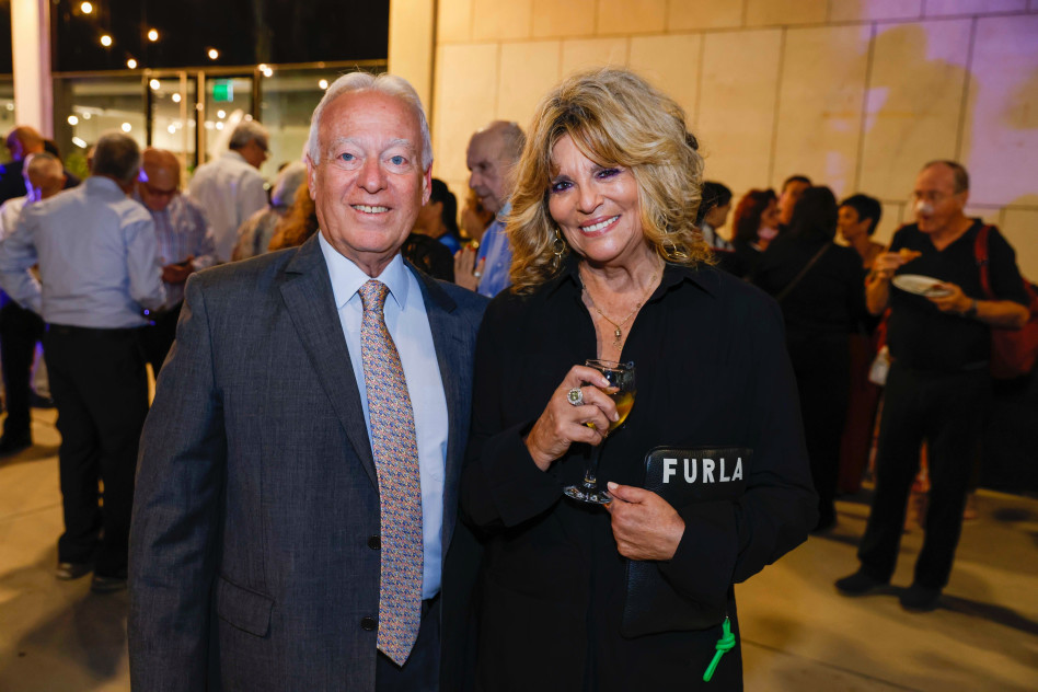 יונה אליאן וחיים סאמט (צילום: גיא יחיאלי)