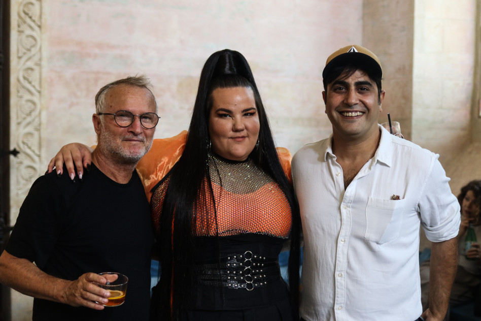 אמיר שורוש, נטע ברזילי, דב נבון (צילום: סזאר ברודרמן)